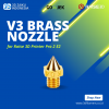 Original Raise3D Premium V3 Brass Nozzle for Raise 3D Printer Pro 2 E2